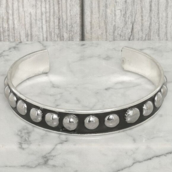 Western Bubble Beaded Cuff Bracelet - Picture 1 of 2